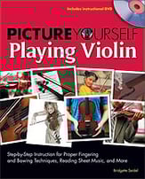 PICTURE YOURSELF PLAYING VIOLIN BK/DVD-P.O.P. cover